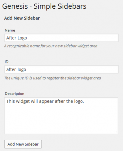 Genesis Simple Sidebars Example